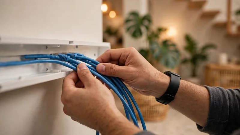 Đi dây mạng cho nhà nhiều tầng như thế nào cho gọn đẹp?