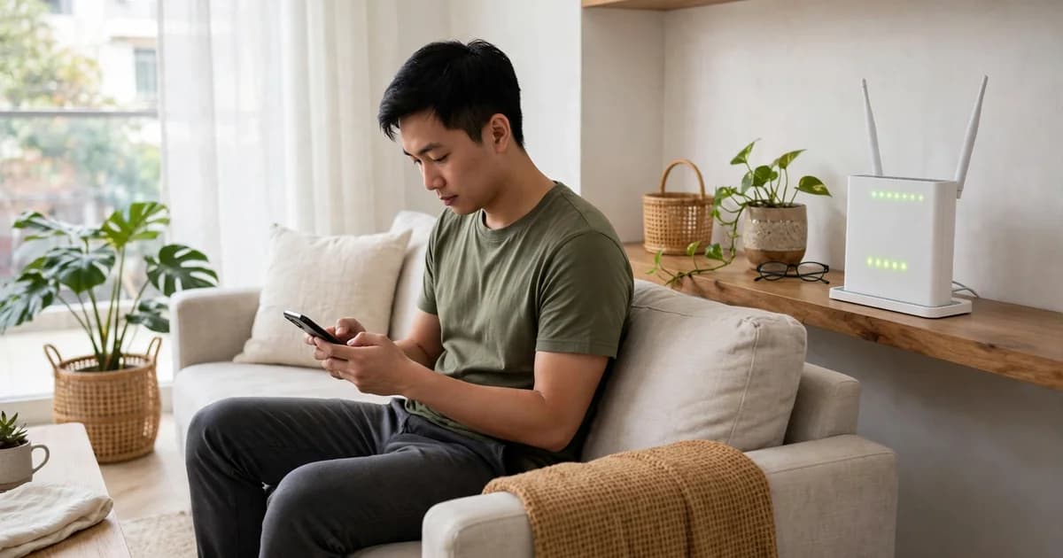 Ảnh minh họa cho bài viết Đổi mật khẩu WiFi VNPT bằng điện thoại trong 2 phút