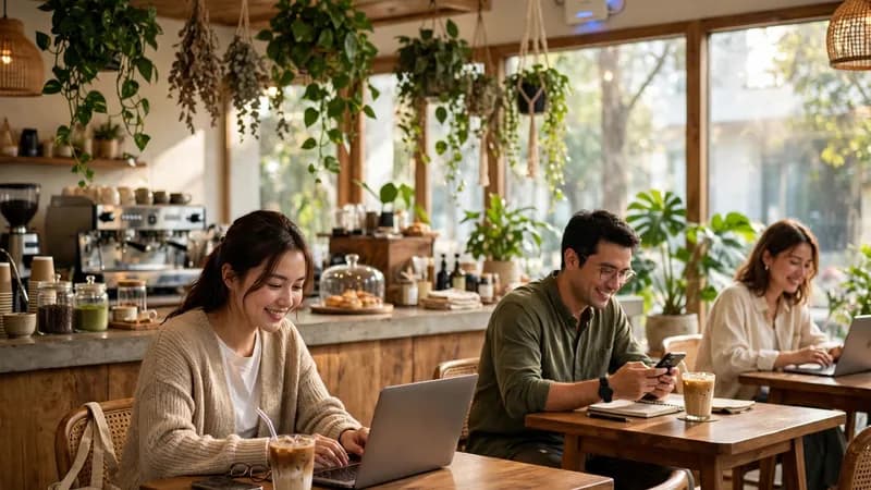 Ảnh minh họa: Lắp WiFi cho quán cà phê: làm sao để khách ngồi lâu mà không chê mạng?