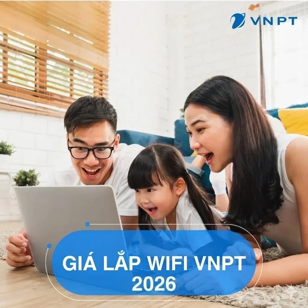 Ảnh minh họa cho bài viết Bảng giá lắp WiFi VNPT TP.HCM mới nhất 2026