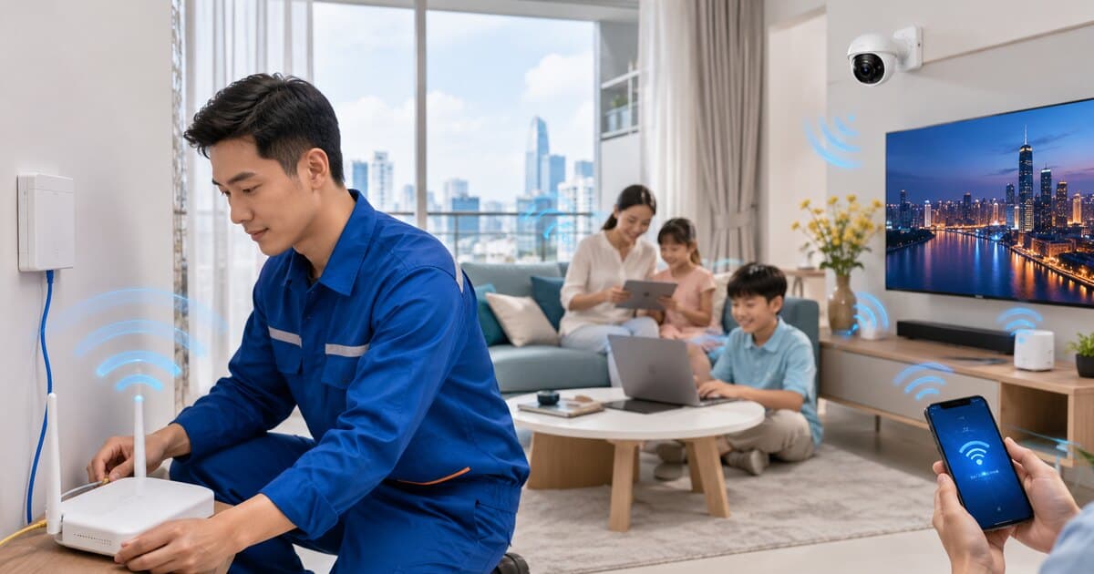 Ảnh minh họa cho bài viết Lắp đặt WiFi VNPT HCM nhanh trong ngày: cần chuẩn bị gì?