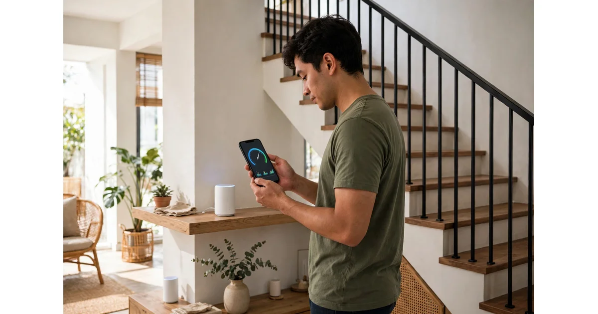 Ảnh minh họa cho bài viết WiFi Mesh VNPT sau 1 tháng: cách tự kiểm tra vùng phủ và tốc độ tại nhà bạn