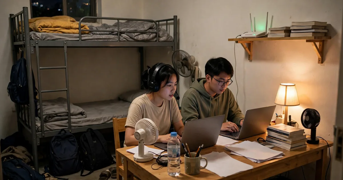Ảnh minh họa cho bài viết Sinh viên ở trọ nên lắp WiFi nào cho tiết kiệm?